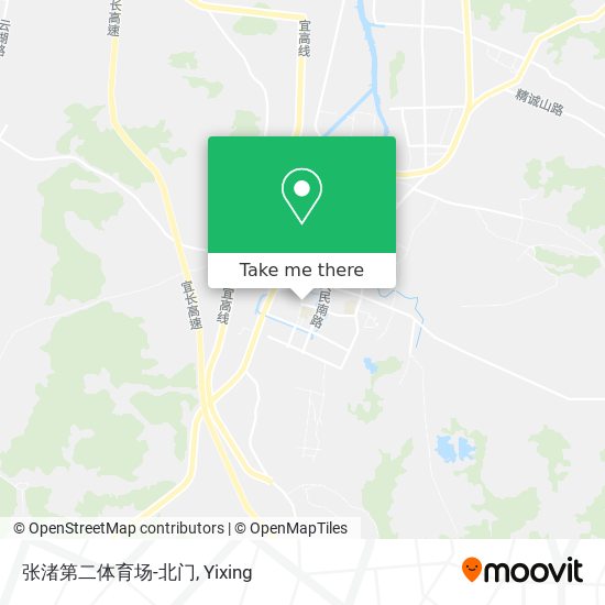 张渚第二体育场-北门 map