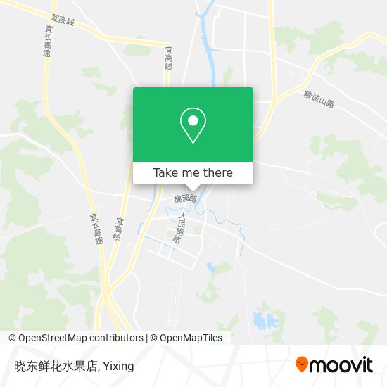 晓东鲜花水果店 map