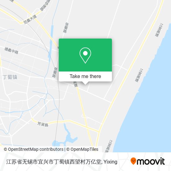 江苏省无锡市宜兴市丁蜀镇西望村万亿堂 map