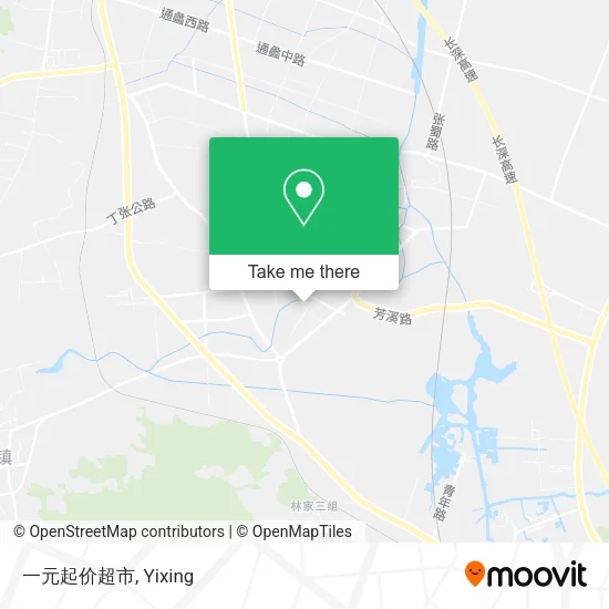 一元起价超市 map