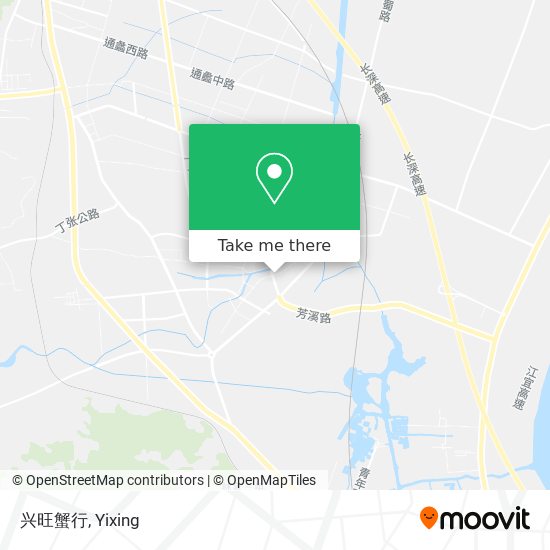 兴旺蟹行 map
