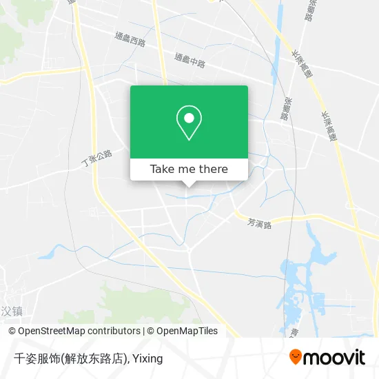 千姿服饰(解放东路店) map