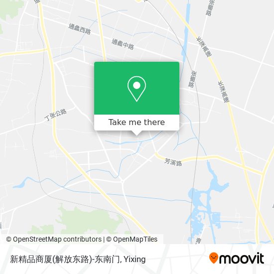 新精品商厦(解放东路)-东南门 map