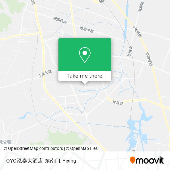 OYO泓泰大酒店-东南门 map