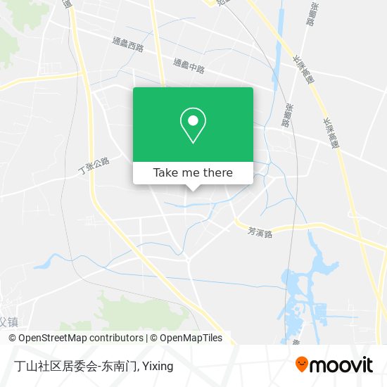 丁山社区居委会-东南门 map