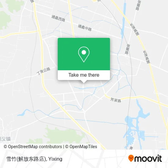 雪竹(解放东路店) map