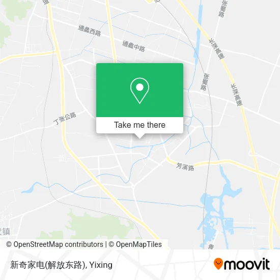 新奇家电(解放东路) map