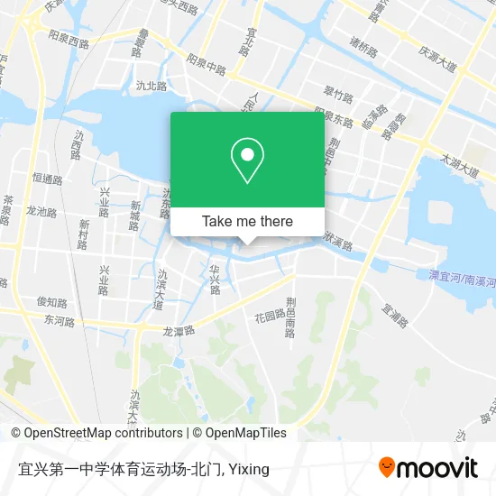 宜兴第一中学体育运动场-北门 map