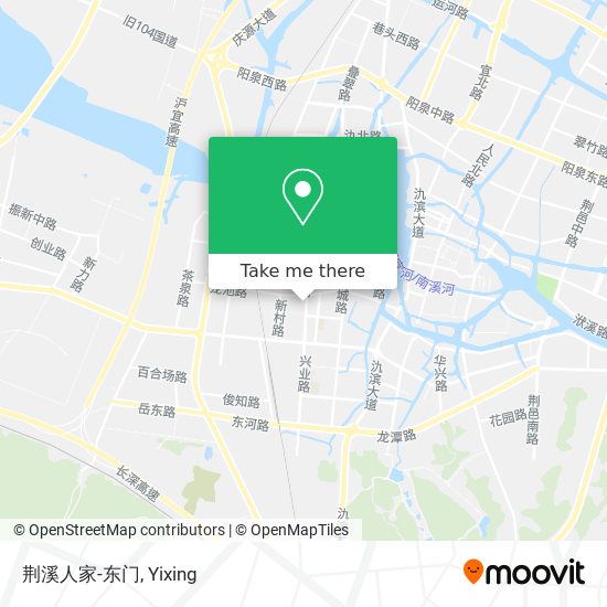 荆溪人家-东门 map