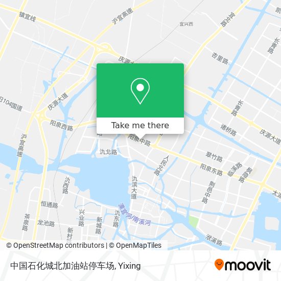中国石化城北加油站停车场 map