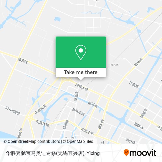 华胜奔驰宝马奥迪专修(无锡宜兴店) map