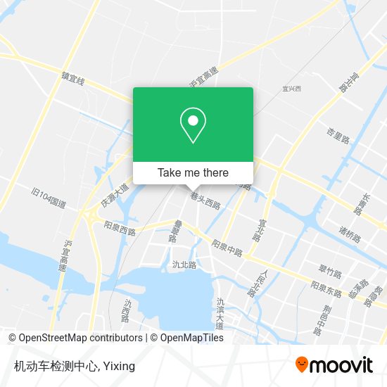 机动车检测中心 map
