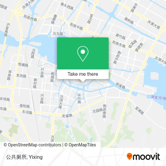 公共厕所 map