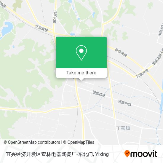 宜兴经济开发区查林电器陶瓷厂-东北门 map