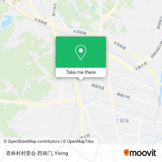 查林村村委会-西南门 map
