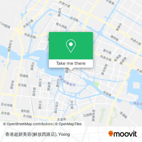 香港超妍美容(解放西路店) map