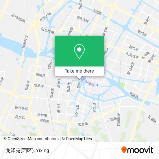 龙泽苑(西区) map