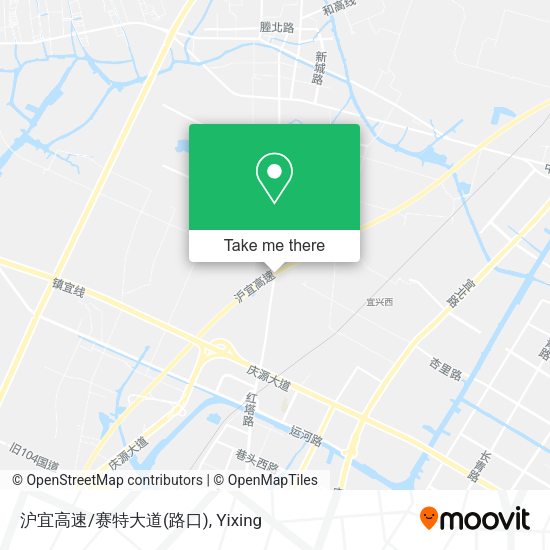 沪宜高速/赛特大道(路口) map