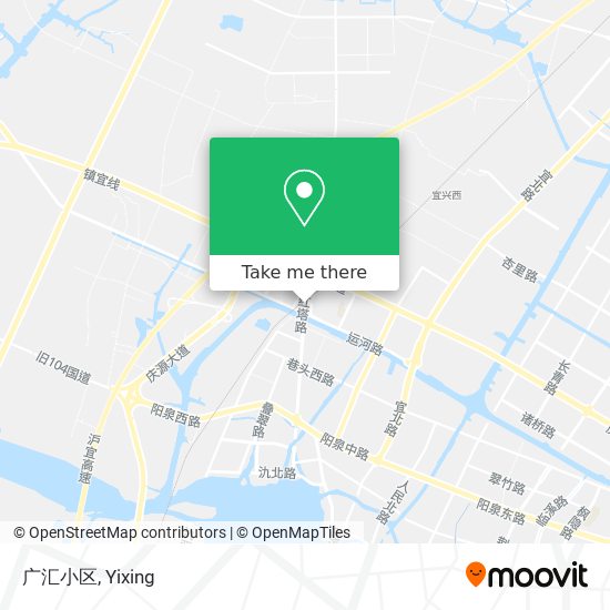 广汇小区 map