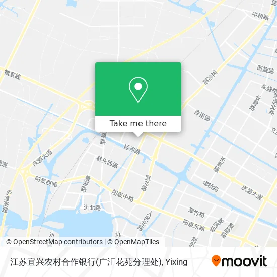 江苏宜兴农村合作银行(广汇花苑分理处) map