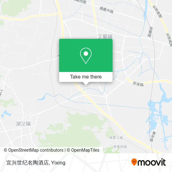 宜兴世纪名陶酒店 map