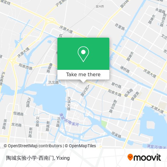 陶城实验小学-西南门 map