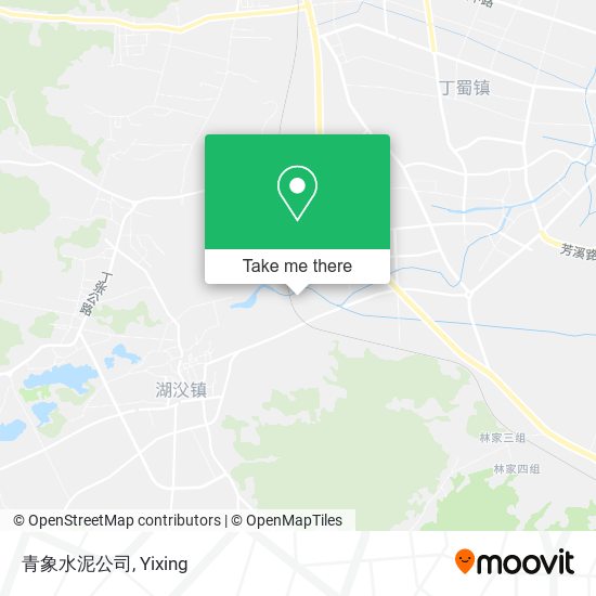 青象水泥公司 map