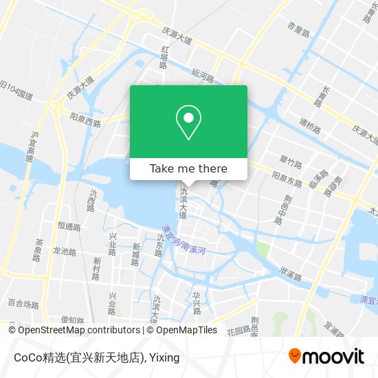 CoCo精选(宜兴新天地店) map