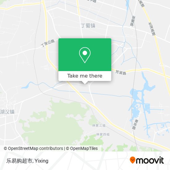 乐易购超市 map