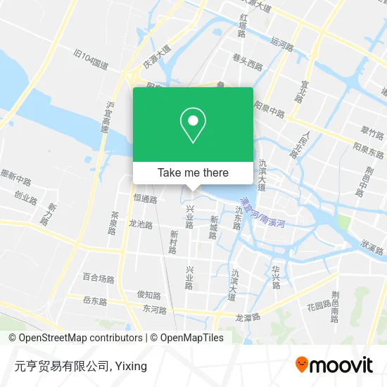 元亨贸易有限公司 map