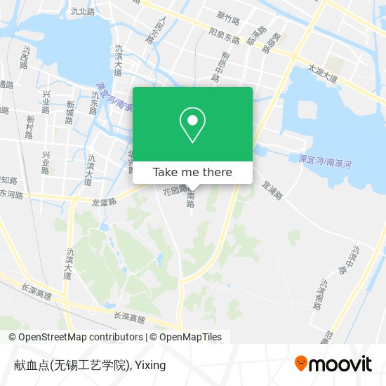献血点(无锡工艺学院) map