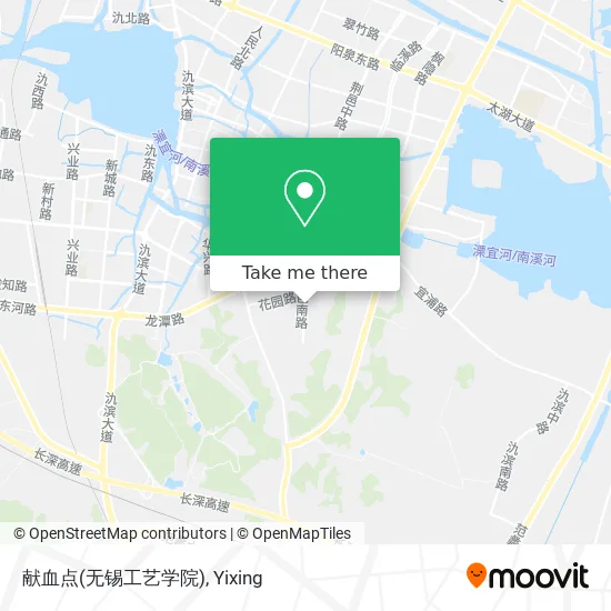 献血点(无锡工艺学院) map