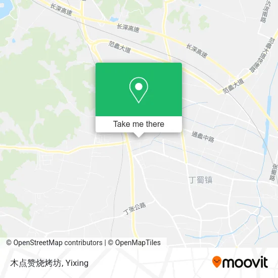 木点赞烧烤坊 map