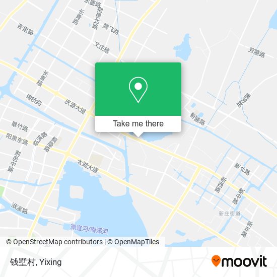 钱墅村 map
