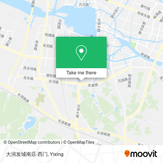 大润发城南店-西门 map