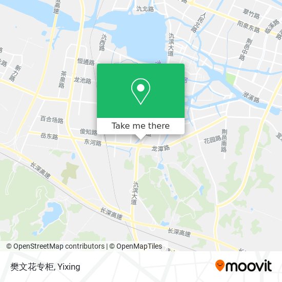 樊文花专柜 map