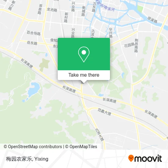 梅园农家乐 map