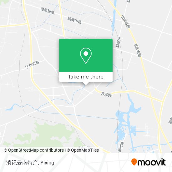 滇记云南特产 map