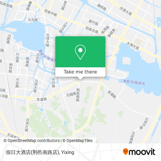 假日大酒店(荆邑南路店) map