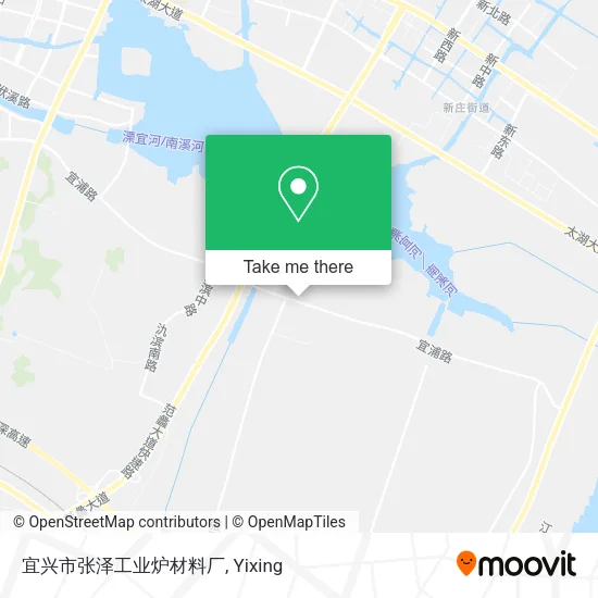宜兴市张泽工业炉材料厂 map