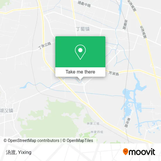 汤渡 map