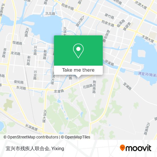 宜兴市残疾人联合会 map