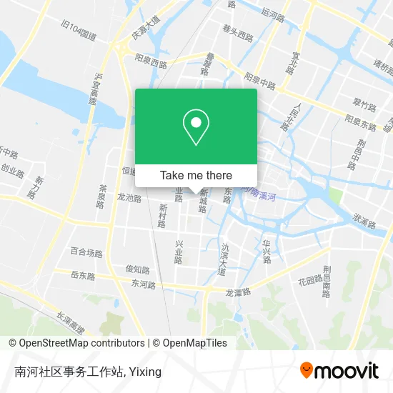 南河社区事务工作站 map