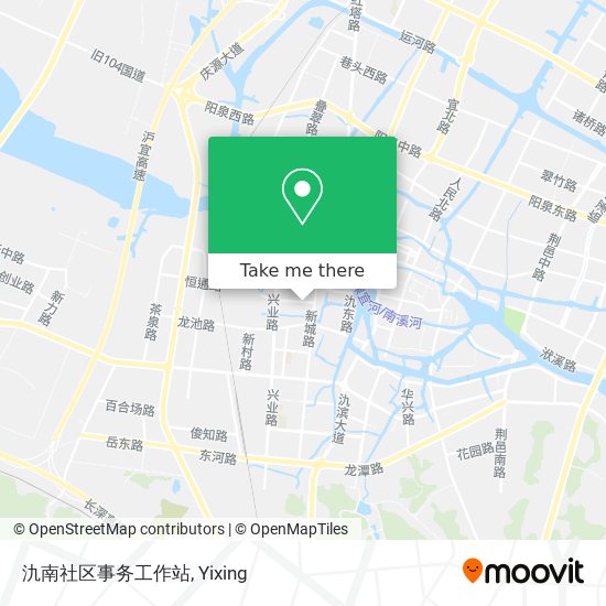氿南社区事务工作站 map