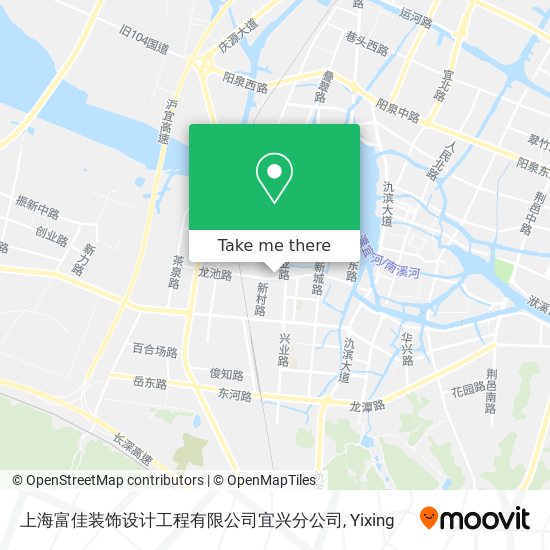 上海富佳装饰设计工程有限公司宜兴分公司 map