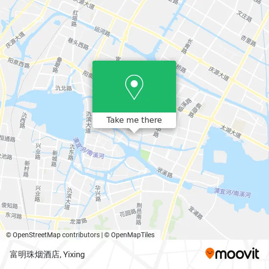 富明珠烟酒店 map