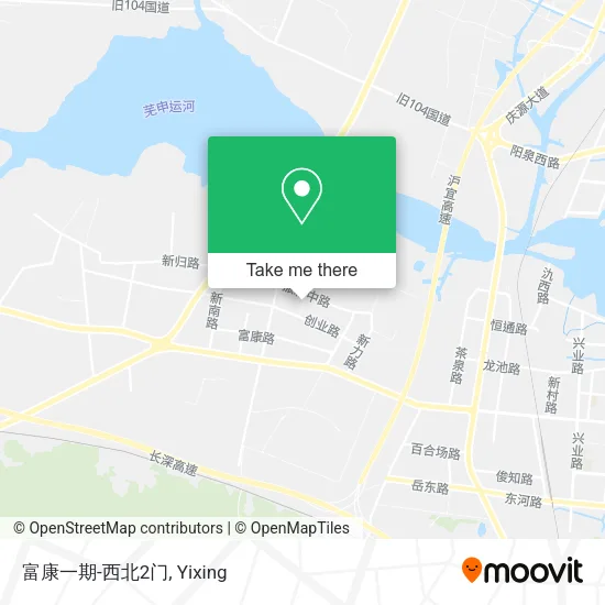 富康一期-西北2门 map