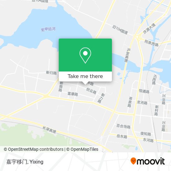 嘉宇移门 map