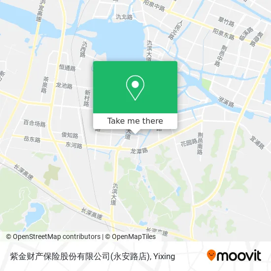 紫金财产保险股份有限公司(永安路店) map