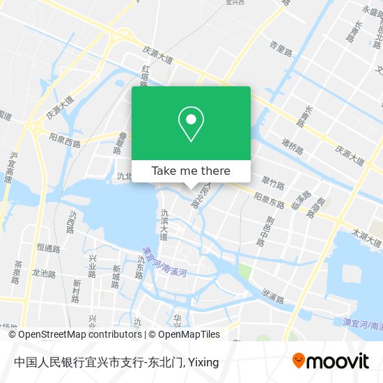 中国人民银行宜兴市支行-东北门 map